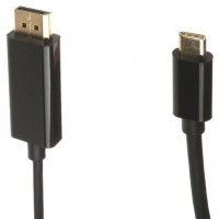 Кабель VCOM USB Type-C-DisplayPort M-M 1.8м (CU422C-1,8M) CU422C-1.8M