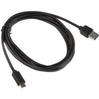 Кабель VCOM USB - USB Type-C (CU401-2M), 2 м, черный CU401-2M