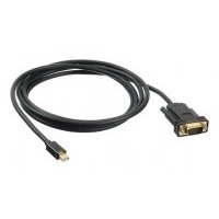 Кабель аудио-видео Buro 1.1v miniDisplayport (m)/VGA (m) 2м. Позолоченные контакты черный (BHP MDPP-VGA-2) BHP MDPP-VGA-2