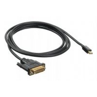 Кабель аудио-видео Buro 1.1v miniDisplayport (m)/DVI-D (Dual Link) (m) 2м. Позолоченные контакты черный (BHP MDPP-DVI-2) BHP MDPP-DVI-2