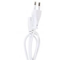 Кабель Telecom CEE 7/16 - IEC C7 (TP228), 1.8 м, 1 шт., белый TP228-1.8-W