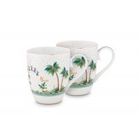 Набор из 2 кружек Pip Studio Jolie, 350 мл WW.51.002.248 Jolie Dots Gold
