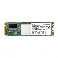 SSD накопитель Transcend 512ГБ, M.2 2280, PCIe 3.0 x4, NVMe, M.2 TS512GMTE220S (зеленый)