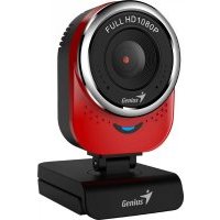 Веб-камера Genius Qcam-6000 Full HD Red (32200002408) QCam 6000 new package (красный)