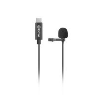 Проводной микрофон BOYA BY-M3 BY-M3 для смартфонов Android, планшетов, iPad Pro, Mac, PC с разъемом USB Тype-C (черный)