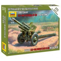ZVEZDA Сборные солдатики Советская 122-мм гаубица М-30