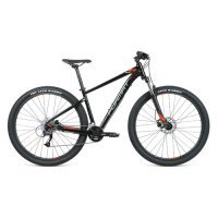 Велосипед Format 1413 (2021) горный рам.:17" кол.:27.5" черный 14.8кг (RBKM1M37E015) RBKM1M37E015