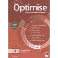 Cole A. "Optimise B1. Teacher's Book Premium Pack" мелованная 