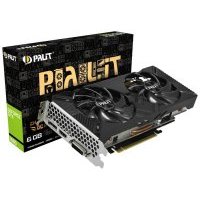 Видеокарта Palit GeForce GTX1660 Dual OC 6G 1830MHz PCI-E 3.0 6144MB 8000MHz 192 bit DVI HDMI DisplayPort NE51660S18J9-1161C