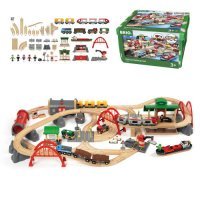Brio Большой набор "Люкс"; свет; звук; 87 элементов (разноцветный)