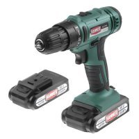 Дрель-шуруповерт HAMMER ACD18A, 1.5Ач, с двумя аккумуляторами [735857] 735857