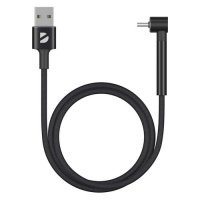 Кабель DEPPA Stand, USB A(m), USB Type-C (m), 1м, черный [72295] 72295