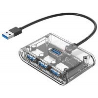 Концентратор USB 3.0 Orico LV1U3-4A-CR