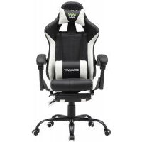Игровое кресло VMMGAME Throne Black/White (OT-B31W)