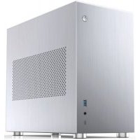 Корпус mini-ITX JONSBO без БП, USB 3.0, Type C, audio, серебристый V10-A Silver