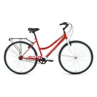 Велосипед Altair City 28 Low 3.0 (2020-2021) городской рам.:19" кол.:28" темно-красный/белый 17.43кг RBKT1YN83003