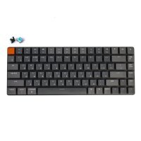 Клавиатура Keychron K3 White Backlight Blue Switch K3D2 K3, White LED подстветка, Blue Switch (серый)