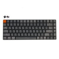 Беспроводная клавиатура Keychron K3 White Backlight version 2 Keychron low profile Brown optical switch, серый, английская K3, White LED подстветка, Brown Switch (серый)