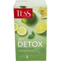 Чай зеленый Tess Get Detox 20 пак 