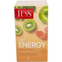 Чай зеленый Tess Get Energy 20 пак 