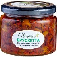 Брускетта Olivateca из вяленых томатов и оливок гриль 290г 