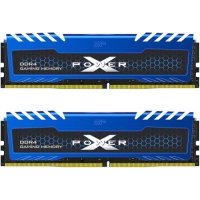 Модуль памяти DDR4 16GB (2*8GB) Silicon Power Xpower Turbine PC4-28800 3600MHz CL18 радиатор 1.35V SP016GXLZU360BDA