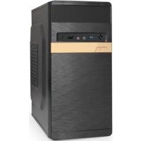 Корпус mATX Exegate EX286838RUS черный, БП AAA350 с вент. 8см, USB, USB3.0, HD аудио BAA-105U