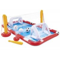 Intex Action Sports Play Center 57147, 325х12 см "Активный спорт" (красный, желтый, голубой, белый, с рисунком)