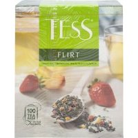 Чай Tess Flirt зеленый 100х1.5г 