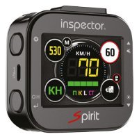 Радар-детектор INSPECTOR SPIRIT AIR, сигнатурный, черный [spirit air wifi signature gps] SPIRIT AIR WIFI SIGNATURE GPS