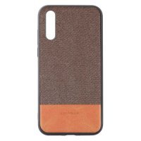 Чехол (клип-кейс) Lyambda Calypso, для Samsung Galaxy A50, коричневый [la03-cl-a50-br] LA03-CL-A50-BR