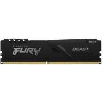 Модуль памяти DDR4 8GB Kingston FURY Beast Black 3200MHz CL16 1RX8 1.35V 288-pin 8Gbit KF432C16BB/8