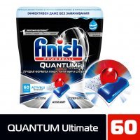 Таблетки для посудомоечных машин Finish Quantum Ultimate 60шт Quantum Ultimate 3120236 (синий)