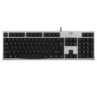 клавиатура kb-s300 (серебристый/черный)