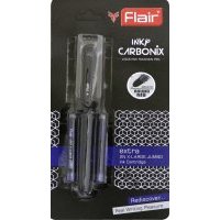 Ручка перьевая CARBONIX INKY +2 капсулы (F-1365 BL/синяя) 