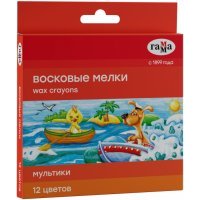 Мелки восковые "Мультики" (12 цветов) (2131018_01_29)