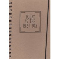 Блокнот воспоминаний "Today is the best day" (64 листа, А5) 