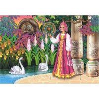 Пазл 30 элементов "Аленький цветочек"