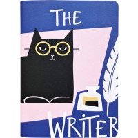 Тетрадь общая "Writer. Кот", 48 листов, клетка (N2494) 