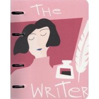 Тетрадь с кольцевым механизмом "Writer. Маргарита", 175х212 мм, 120 листов, клетка (N2364) 