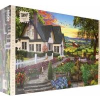 Puzzle-1000 "Вид с вершины холма" (79160) 
