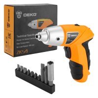 Аккумуляторная отвертка DEKO ZKS4 [063-4113] 063-4113