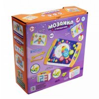 Конструктор ND Play Мозаика в чемоданчике 4 в 1 Забавные шестеренки