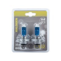 Лампа автомобильная галогенная GANZ , H4, 12В, 2шт GIP06053