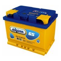 Аккумулятор автомобильный АКОМ 65Ач 600A 6CT-65.1 LA