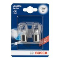 Лампа автомобильная галогенная Bosch , P21W, 12В, 2шт 1987301050