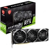 Видеокарта PCI-E MSI 12GB GDDR6 192bit 8nm 1320/15000MHz HDMI/3*DP GeForce RTX 3060 VENTUS 3X (RTX 3060 VENTUS 3X 12G OC)