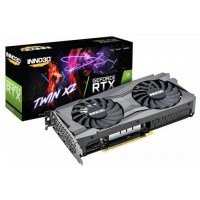 Видеокарта PCI-E Inno3D 12GB GDDR6 192bit 8nm 1320/15000MHz HDMI/3*DP RTL GeForce RTX 3060 TWIN X2 (N30602-12D6-119032AH)