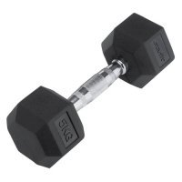 Гантель Starfit DB-301 1гант. 4кг обрезин. черный (УТ-00007098) УТ-00007098
