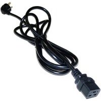 Кабель питания Lanmaster LAN-PP19/SH-1.0-BK